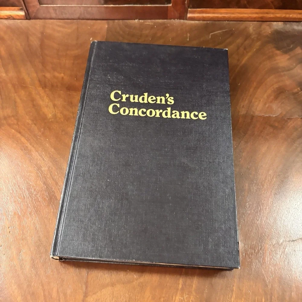 Cruden's Concordance to the Holy‎ Scriptures Hardcover Bible Reference Index